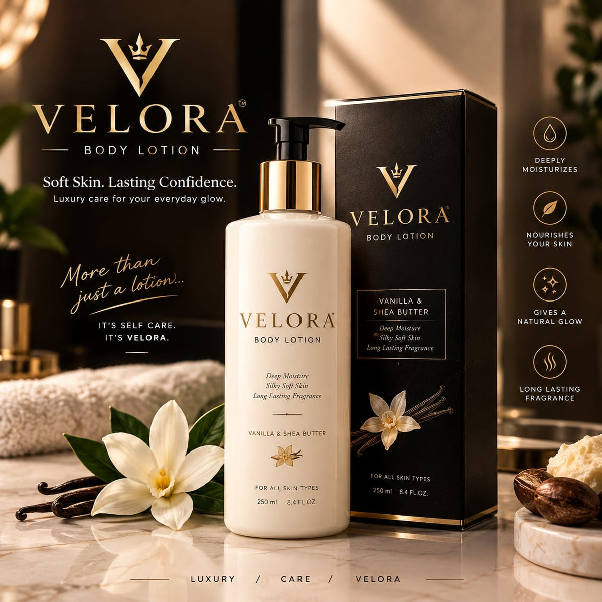 VELORA  Luxury Body Lotion